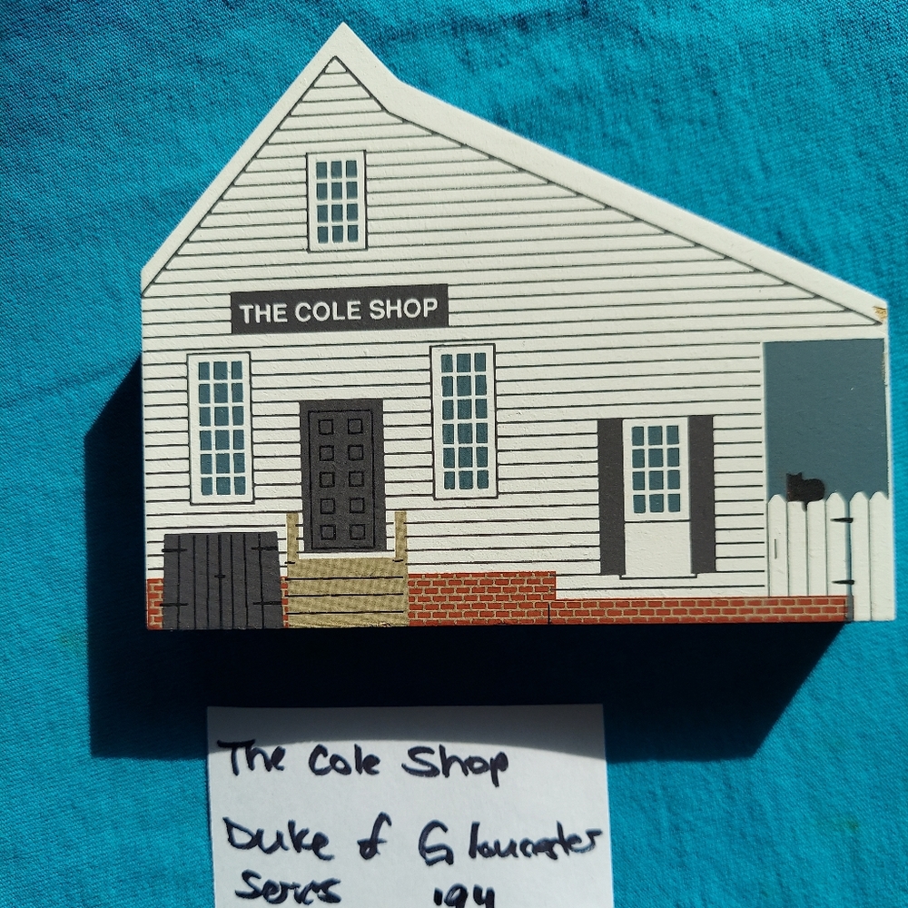 The Cole Shop _ Williamsburg, VA  _ Cat's Meow Village
